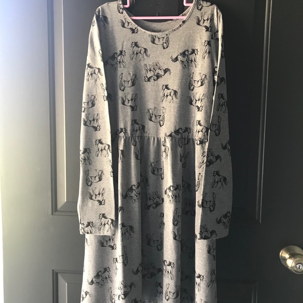 Dress with horses Girls XL 14-16